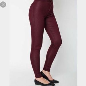 american apparel easy jeans